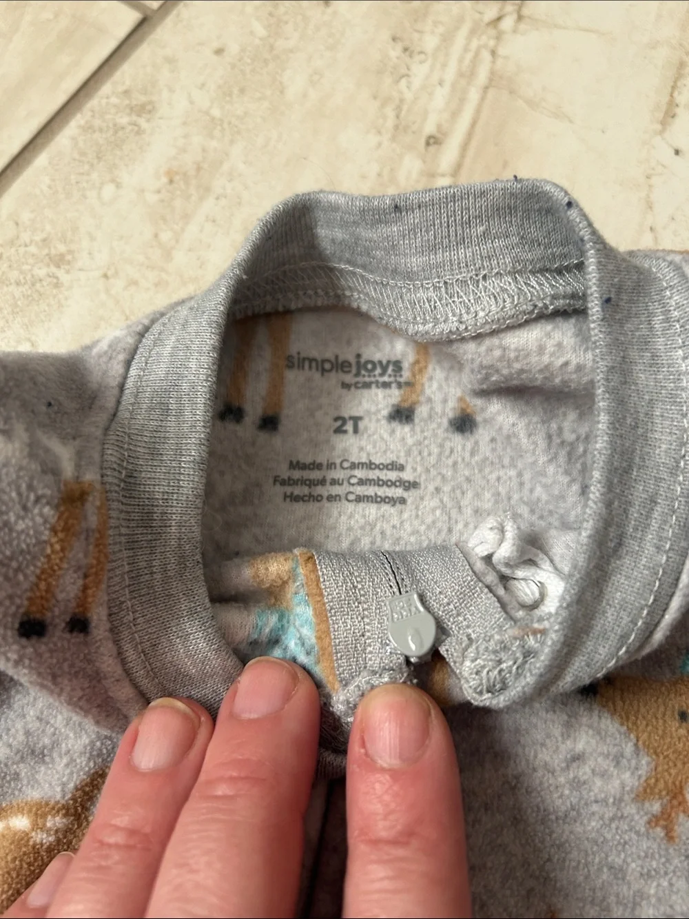 Bundle of 2 Christmas footed pjs